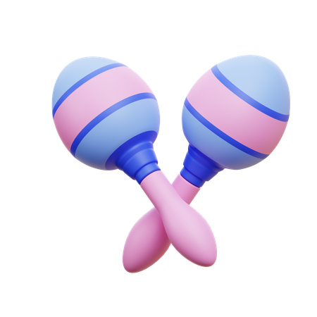 Maracas  3D Icon