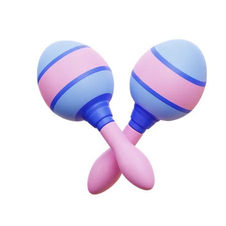 Maracas  3D Icon