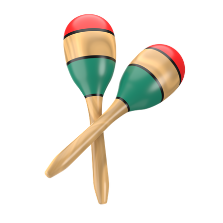 Maracas  3D Icon