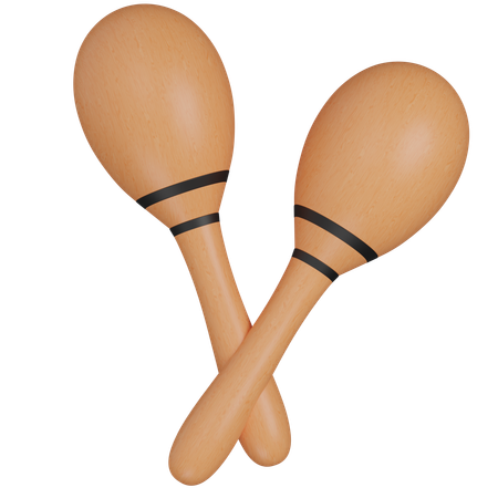 Maracas  3D Icon