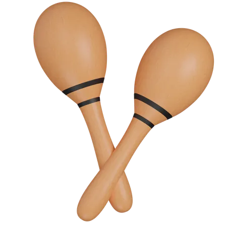 Maracas  3D Icon