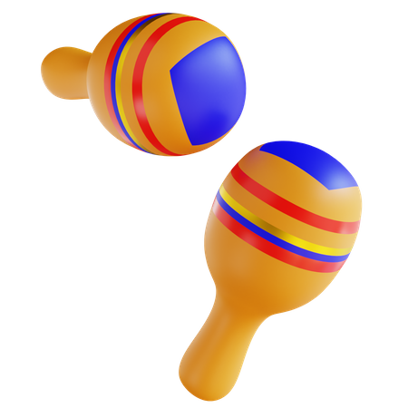 Maracas  3D Icon