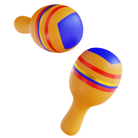 Maracas  3D Icon