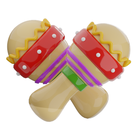 Maracas  3D Icon