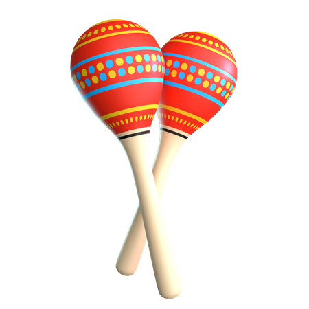 Maracas  3D Icon