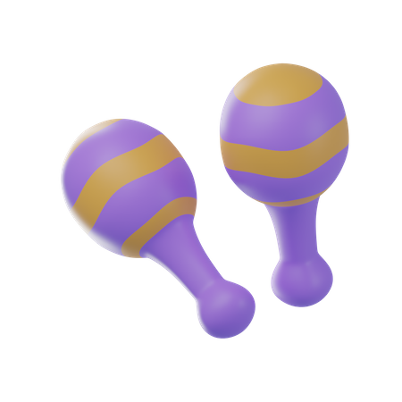 Maracas  3D Icon