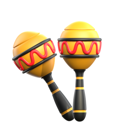 Maracas  3D Icon