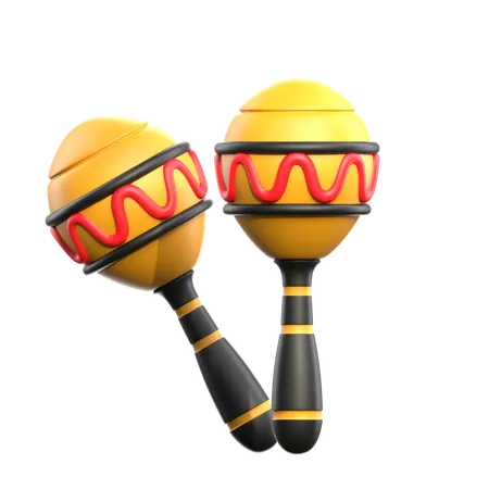 Maracas  3D Icon