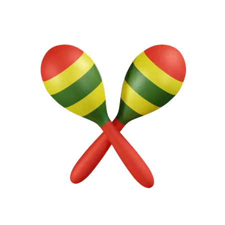 Maracas  3D Icon