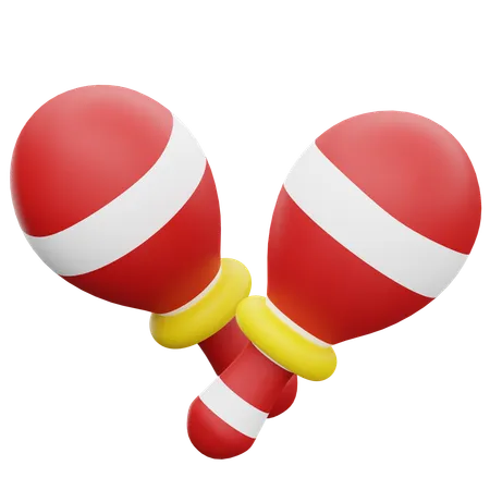 Maracas  3D Icon