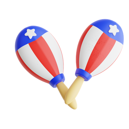 Maracas  3D Icon