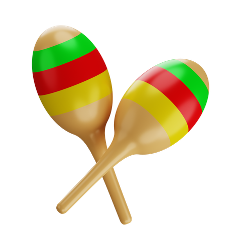 Maracas  3D Icon