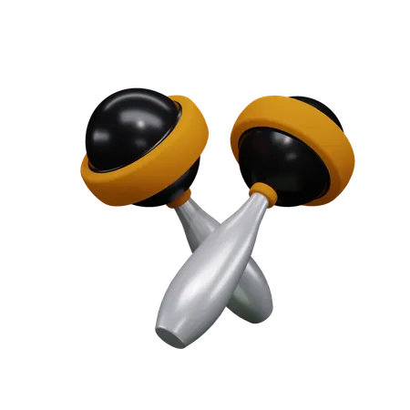 Maracas  3D Icon