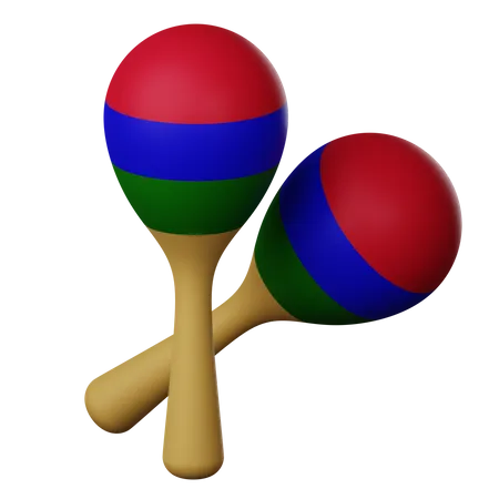 Maracas  3D Icon