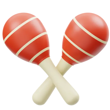 Maracas  3D Icon