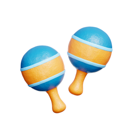 Maracas  3D Icon