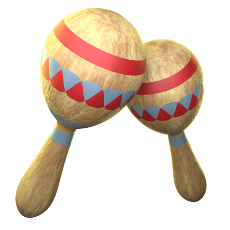 Maracas  3D Icon