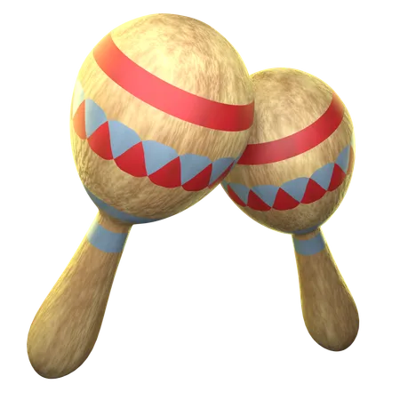 Maracas  3D Icon