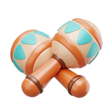 Maracas  3D Icon