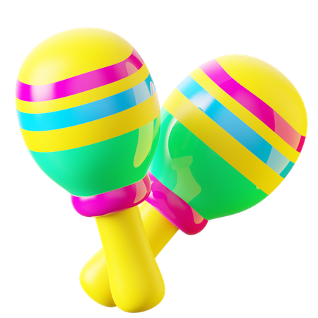 Maracas  3D Icon