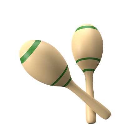 Maracas  3D Icon