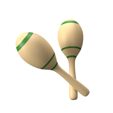 Maracas  3D Icon