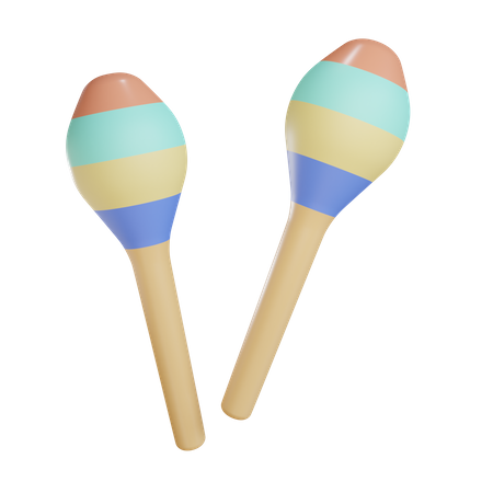 Maracas  3D Icon
