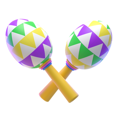 Maracas  3D Icon