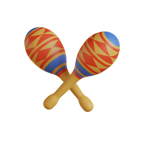 Maracas  3D Icon
