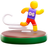 marathon race emoji 3d