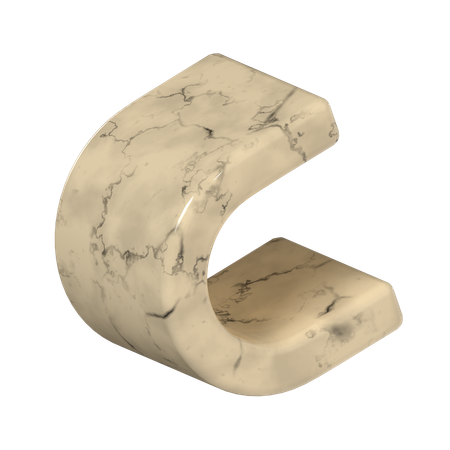 Marbre courbé  3D Icon