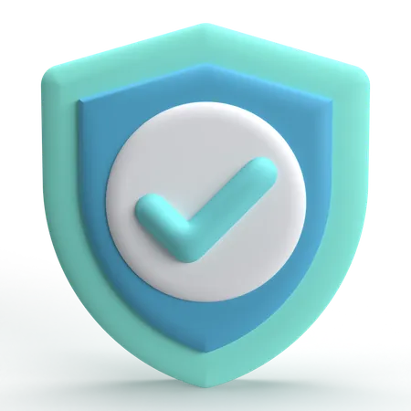 Marca de verificação  3D Icon