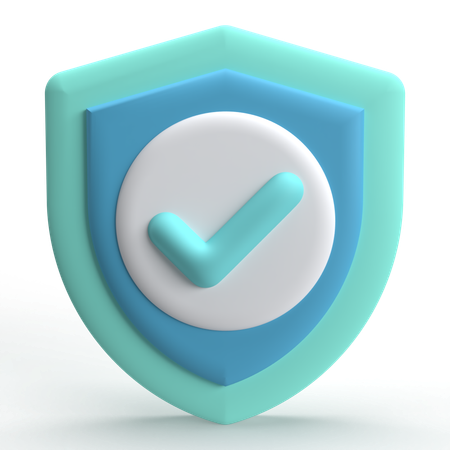 Marca de verificación  3D Icon