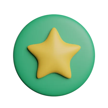 Marca Estrela Favorita 3D Icon