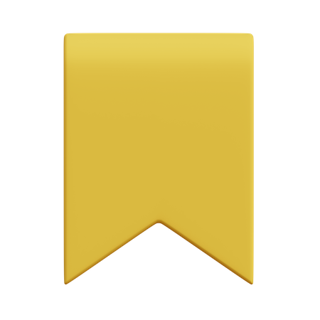 Marca páginas  3D Icon