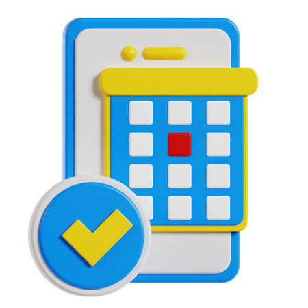 Marcação online  3D Icon