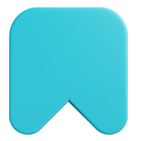 Marca páginas  3D Icon