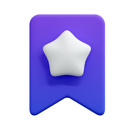 Marca páginas  3D Icon