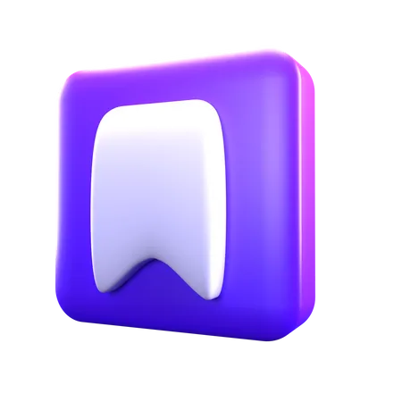 Marca páginas  3D Icon