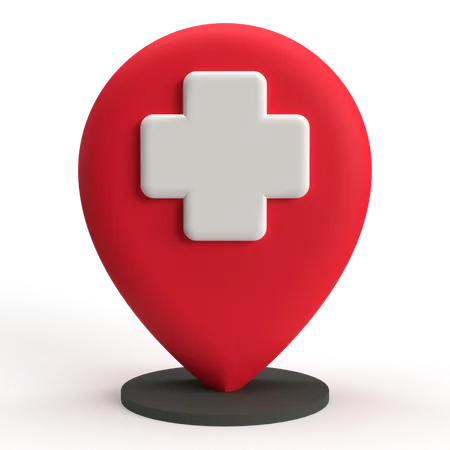 Marcador de posición médico  3D Icon