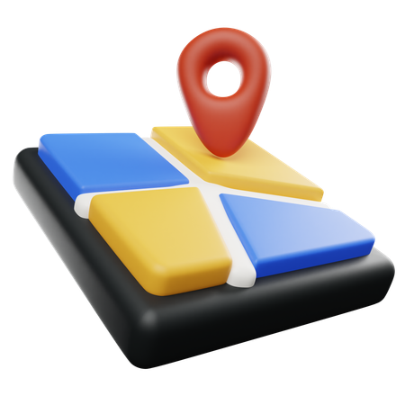 Marcador de ubicación  3D Icon