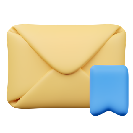 Marcar e-mail  3D Icon