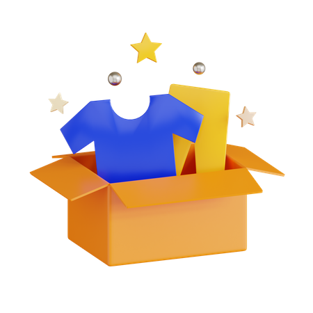 Marchandise  3D Icon