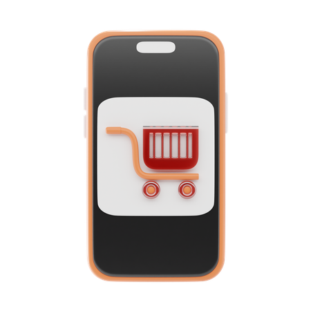 Marché  3D Icon