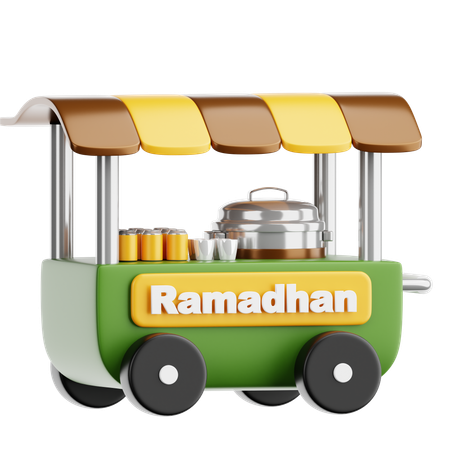 Marché alimentaire du ramadan  3D Icon