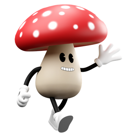 Marche aux champignons  3D Emoji