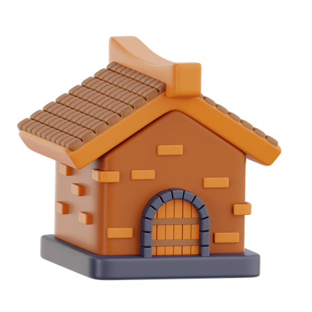 Märchenhaus  3D Icon