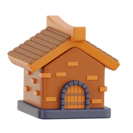 Märchenhaus  3D Icon
