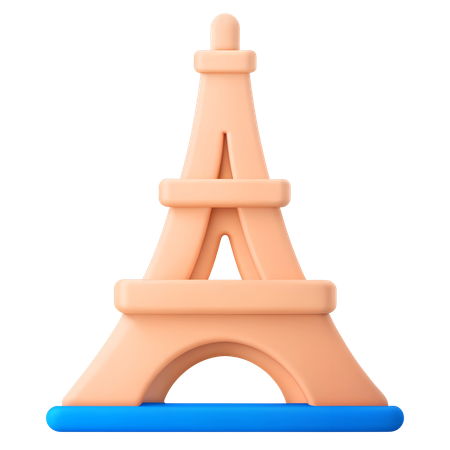 Marco da Torre Eiffel  3D Icon