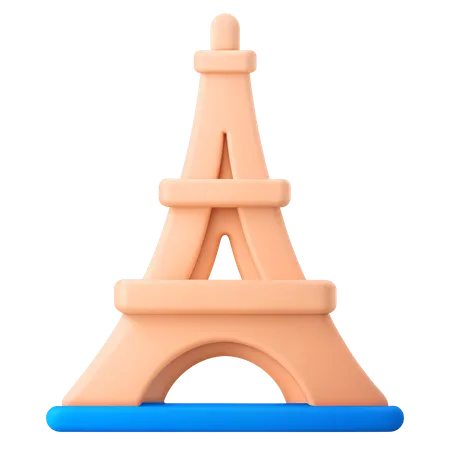 Marco da Torre Eiffel  3D Icon